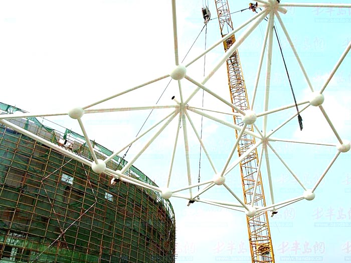 枣庄体育馆网架安装