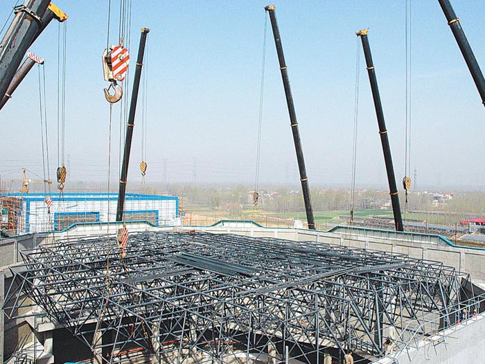 枣庄网架高空滑移法