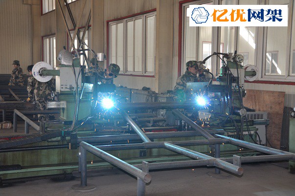 枣庄螺栓球网架加工车间